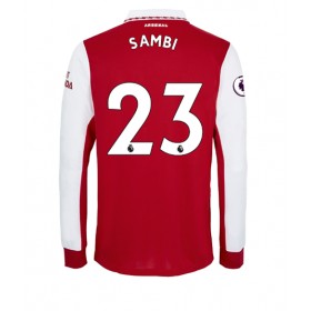 Herren Fußballbekleidung Arsenal Albert Sambi Lokonga #23 Heimtrikot 2022-23 Langarm